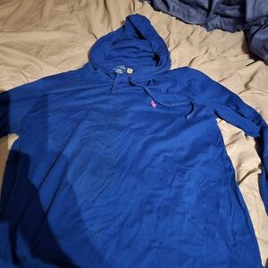 Men's Blue Hoodie by Ralph Lauren